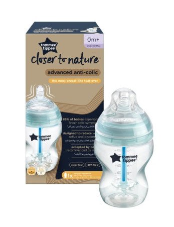 TOMMEE TIPPEE TTP42256986 Plastikinis buteliukas nuo kolkos 260 ml