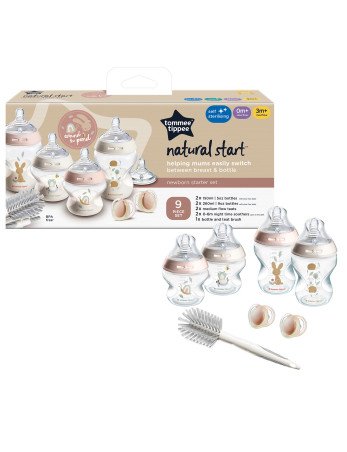 TOMMEE TIPPEE TTP42273901 Plastikinis pradinis rinkinys rožinės spalvos