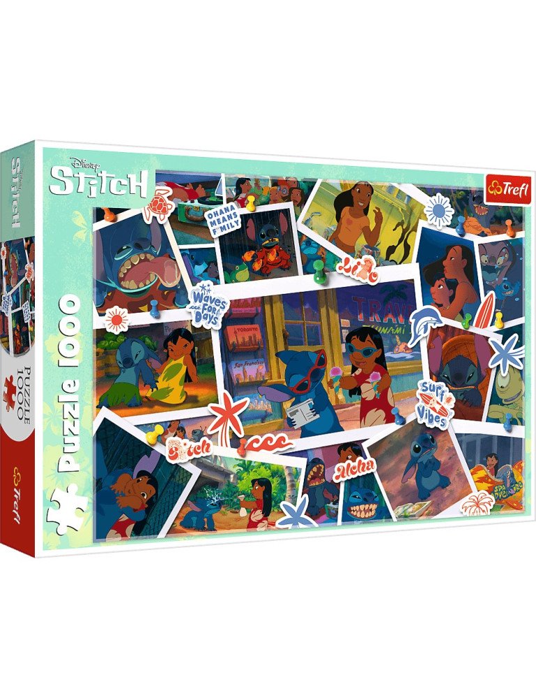 TREFL 10882 Dėlionė 1000 Lilo ir Stitch