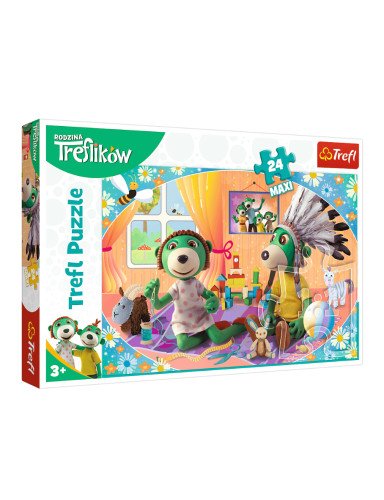 TREFL 14319 Dėlionė 24 MAXI Žaiskime kartu!