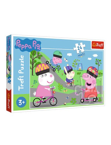 TREFL 14330 Dėlionė 24 MAXI "Peppa Pig's Active Day