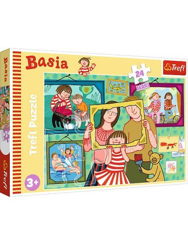 TREFL 14347 Dėlionė 24 MAXI Basia ir jos diena