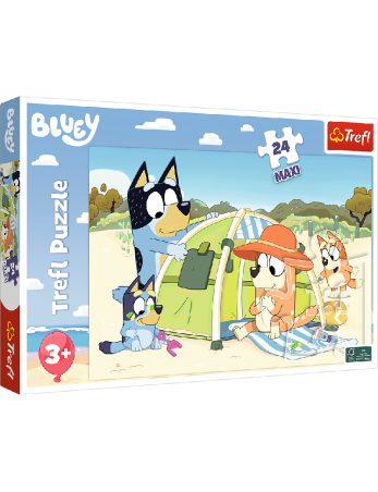 TREFL 14357 Dėlionė 24 MAXI Puiki diena Bluey