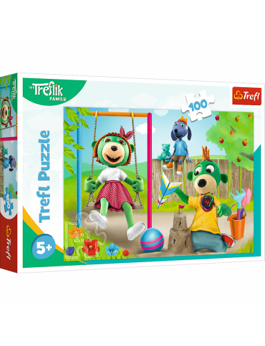 TREFL 16422 Dėlionė 100 juokingų trilapių