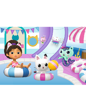 TREFL 17393 Dėlionė 60 Gabby prie baseino