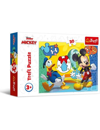 TREFL 18289 Dėlionė 30 Peliukas Mikis ir linksmieji namai