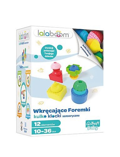 TREFL LALABOOM 61466 Sraigtinės formos