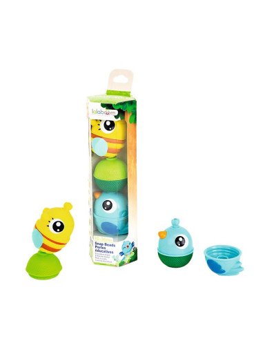 TREFL LALABOOM 61677 Miško gyvūnų kamuoliukų ir užuominų rinkinys - 6 elementai