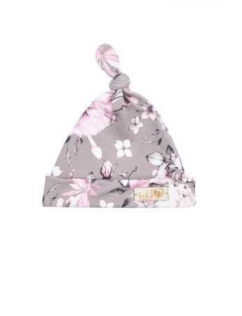 BABY 01313 Kūdikių kepuraitė Smurfette Grey Rose 7-12 m