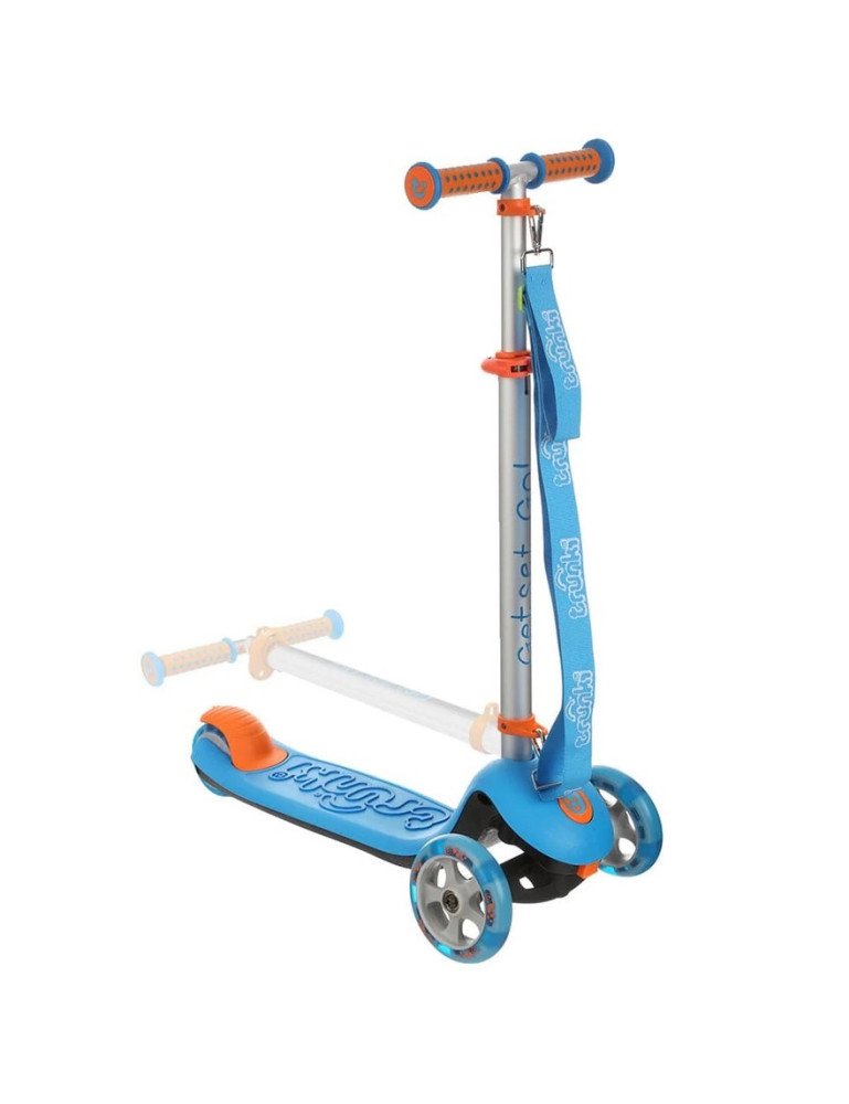 TRUNKI TRU-SCL-EU-ZZ-01 "Trunki" sulankstomas paspirtukas - mėlynas, didelis