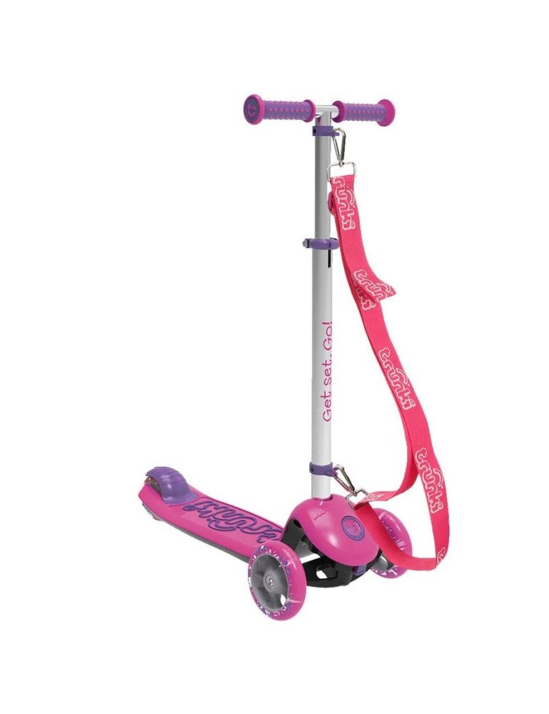 TRUNKI TRU-SCL-EU-ZZ-02 "Trunki" sulankstomas paspirtukas - rožinis, didelis