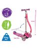 TRUNKI TRU-SCL-EU-ZZ-02 "Trunki" sulankstomas paspirtukas - rožinis, didelis