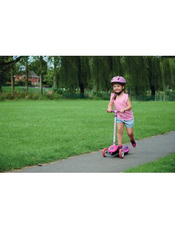 TRUNKI TRU-SCL-EU-ZZ-02 "Trunki" sulankstomas paspirtukas - rožinis, didelis