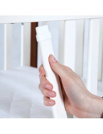 KLUPŚ SOFIE lovelė 120x60 buko spalvos-Kūdikių lovytės-Kūdikių lovytės ir čiužiniai