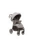 4 BABY vežimėlis STINGER PRO MELANGE GREY-Sportiniai vežimėliai-Vežimėliai ir nešioklės