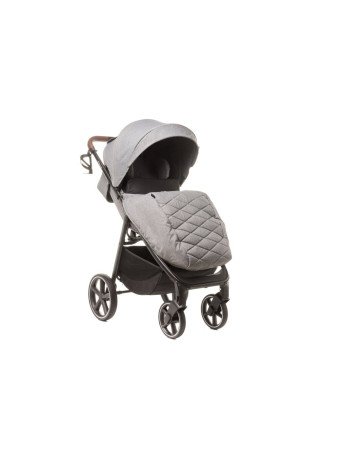 4 BABY vežimėlis STINGER PRO MELANGE GREY-Sportiniai vežimėliai-Vežimėliai ir nešioklės