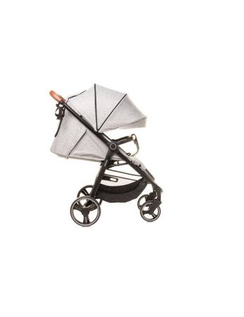 4 BABY vežimėlis STINGER XXIV MELANGE LIGHT GREY-Sportiniai vežimėliai-Vežimėliai ir nešioklės