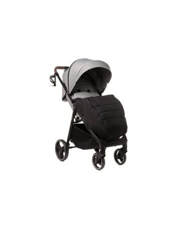 4 BABY vežimėlis STINGER XXIV MELANGE LIGHT GREY-Sportiniai vežimėliai-Vežimėliai ir nešioklės