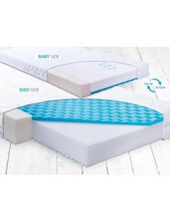 MATEX Ortopedinis čiužinys CARPATHIA 120x60x10 [TB0310]-Čiužiniai-Kūdikių lovytės ir čiužiniai