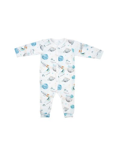 BABY 01340 Kūdikių pižama ilgomis rankovėmis Cosmos Ecru 80/86