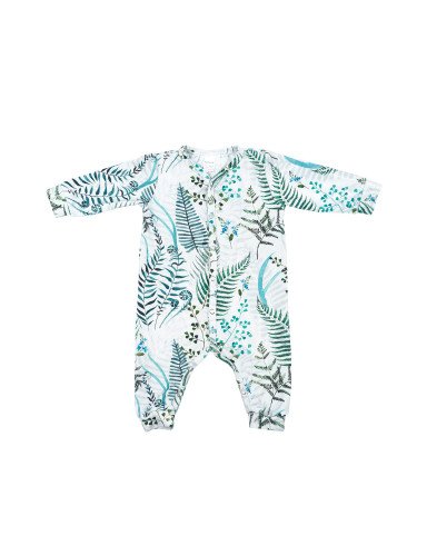 BABY 01342 Kūdikių pižama ilgomis rankovėmis Paparčiai 68/74