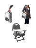 CHICCO Maitinimo kėdutė POCKET SNACK DARK GREY 05079340400000-Maitinimo kėdutės-Vaiko kambarys