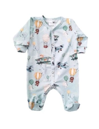 BABY 01600 Kūdikių kostiumėlis ilgomis rankovėmis Planes 68/74