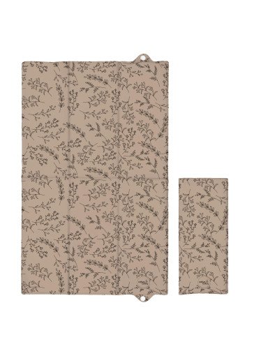 CEBA 305-000-733 Sulankstomas 60x40 Basic Flowers* persirengimo kilimėlis-Vystymo lentos ir paklotai-Baldai ir kiti prietaisai